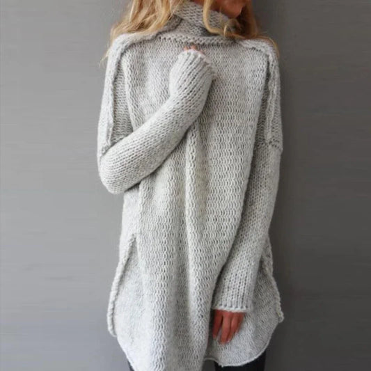 Mette™ | Lyxig Oversized Rullkragepullover